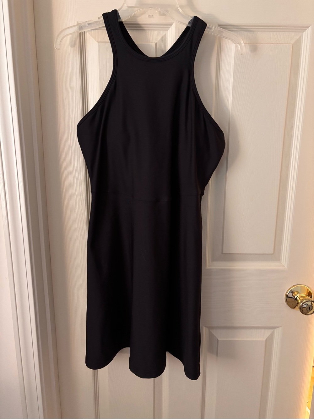 Old Navy Black Racerback Active Dress